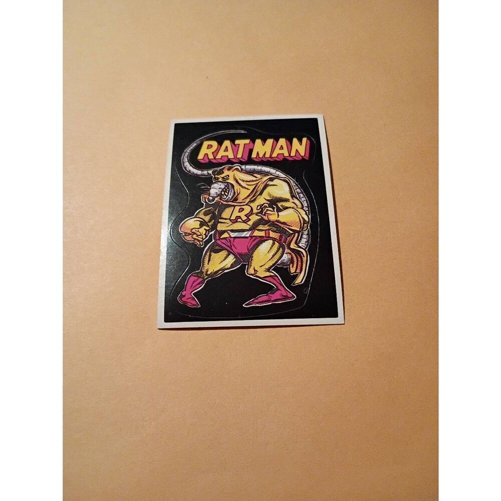 1983 General Mills Zero Heroes Trading Card Sticker Card Vintage #7